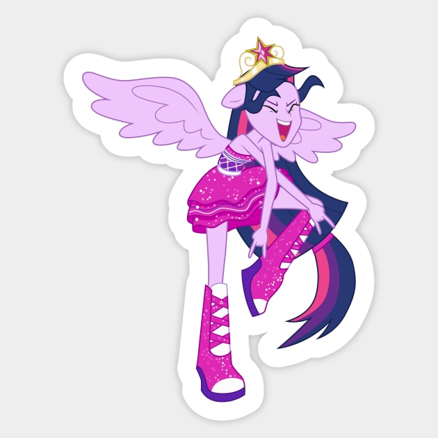 Dancing Twilight Sparkle Sticker by CloudyGlow